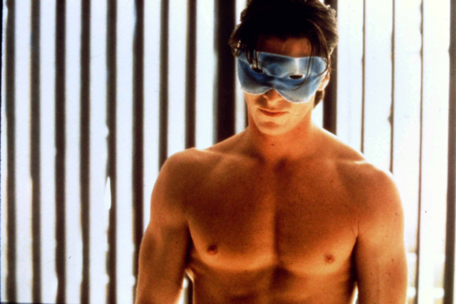 American Psycho Christian Bale Willem Dafoe 8 Dias 5x5cm