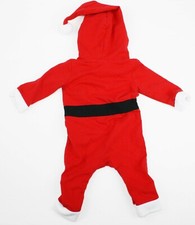 Cat Jack One Piece Santa Pajamas Infant Size 3 - 6 Months NWOT