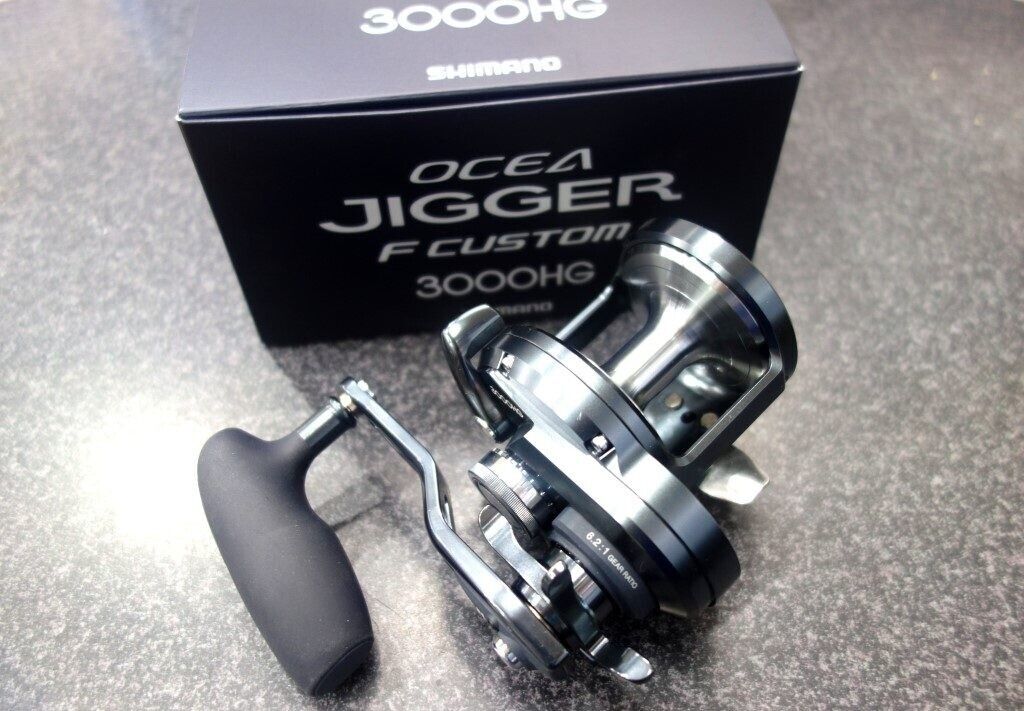 Shimano 19 OCEA JIGGER F Custom 3000HG 6.2 RH Casting Reel Shimano 19 OCEA JIGGER F Custom 3000HG 6.2 RH Casting Reel