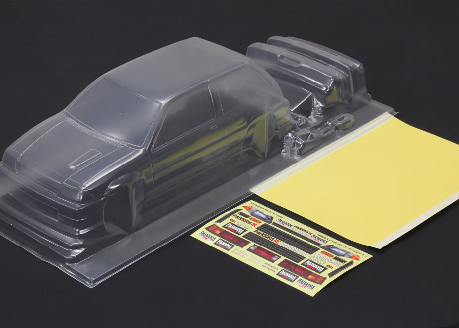 Honda Civic SB3 Si Pandora Drift RC 1/10 Body (Made In Japan) | eBay
