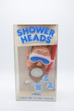 Vintage 1988 Banning Shower Heads Novelty Beard Snorkel Shower Head NOS