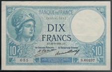 France - 10 Francs 1931 Pick 73b in VF