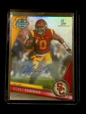 2023 Bowman University Chrome - Chrome Prospect Auto Korey Foreman #190 /499