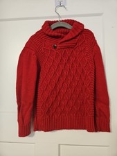 Boys Size 5T Red Cat Jack Sweater