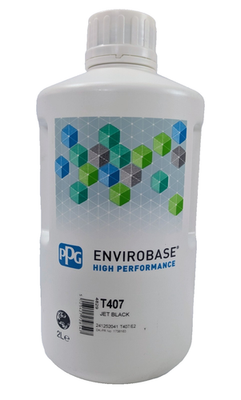 #ad PPG T407 Envirobase High Performance Jet Black Tinter 2L With FREE SHIPPING $245.00