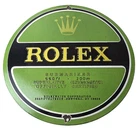 Vintage Rolex Luxury Watches Porcelain Sign - Submariner Store Gas Pump Sign