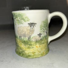 Jenny Bell UK artist handpainted porcelain mu...
