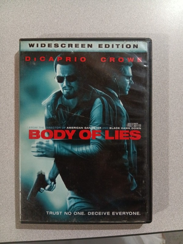 Body of Lies DVD Widescreen Edition Dicaprio Crowe 2008