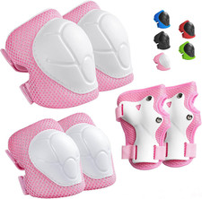 Kids Protective Gear Set Knee Pads for Kids 3-14 Years Toddler Knee and Elbow Pa
