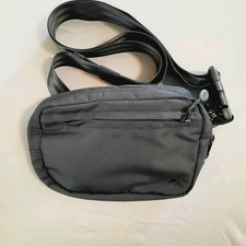 Crossbody Sling Bag Unisex Travel Everyday Carry Adjustable Black