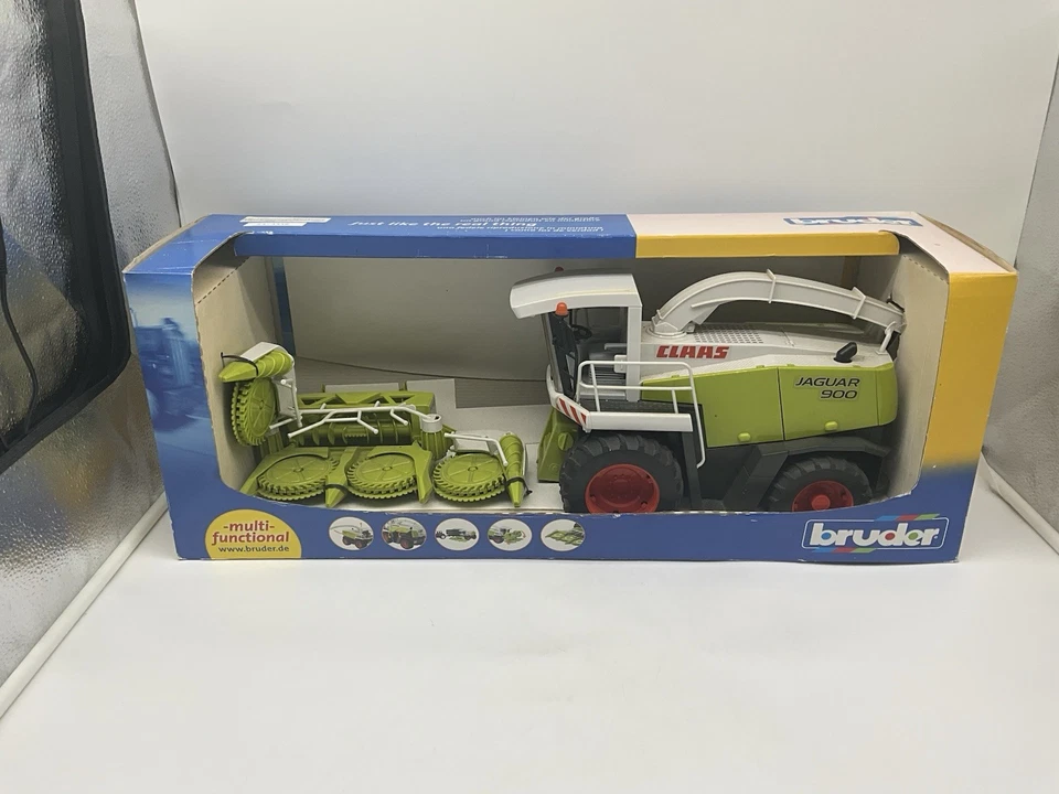 Bruder Claas Jaguar 900 Field Chopper Toy Detailed Replica Forage Harvester VTG - Image 2 of 4