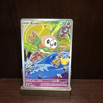 Rowlet MEP043 First Partner's Promo Near Mint Pokemon TCG