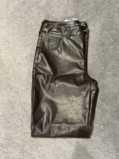 Brand New Wild Fable Brown Faux Leather Pants women  s size 2