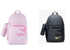 Youth Nike 3 Brand Graphic Backpack Laptop Sleeves With Pencil Case 9At064