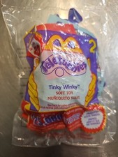 Teletubbies Tinky Winky Soft Toy McDonald's Happy Meal Y2k Collectable