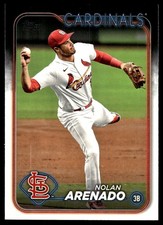 Nolan Arenado 2024 Topps #118 St. Louis Cardinals FREE SHIPPING AutographDen