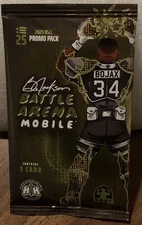 Bo Jackson Battle Arena Cyber Promo Pack 2025 NSCC RARE Alpha Factory Sealed