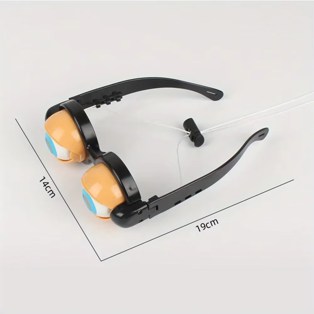 Crazy Eye Blink Funny Glasses Kids Party Eyewear Dropping Eyeball Creative Prank