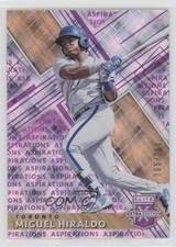 2019 Panini Elite Extra Edition Aspirations Purple /250 Miguel Hiraldo #117 0o6v
