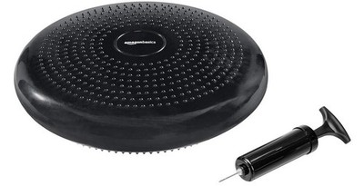 Amazon Basics   Schwarzes, rundes Balancekissen  #HE984313977-A000