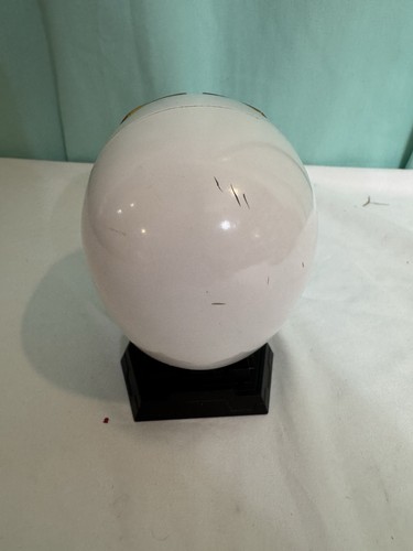 Power Rangers Legacy Mighty Morphin White Ranger Mini Helmet Tommy 1/4 Scale - Picture 4 of 5