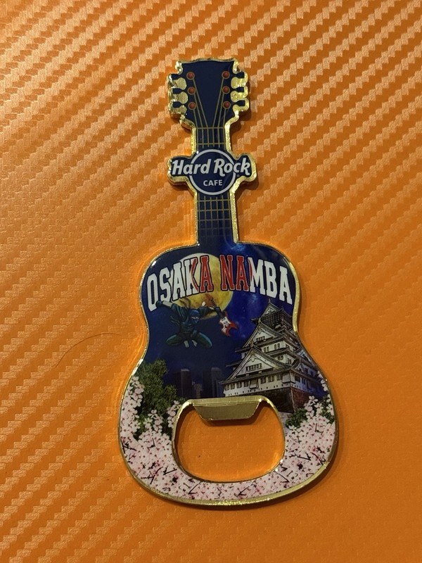 *new* Hard Rock Cafe Osaka Namba Guitar Magnet