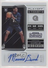 2018 Contenders Draft Picks Playoff Ticket 12/15 Marcus Derrickson #117 Auto y2a