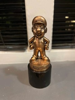 Nintendo Bronze Super Mario Trophy Long Term employee award