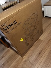 Ickle Bubba Venus Prime Double Twin Pushchair - Space Grey. Brand New