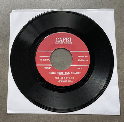 7'' The Spartans - Faith, Hope And Charity / Lost - US Doo Wop