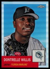 2022 Topps Chrome Platinum Anniversary - Dontrelle Willis #497 Refractor