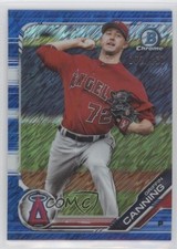 2019 Bowman Chrome Prospects Blue Shimmer Refractor 102/150 Griffin Canning 2l4