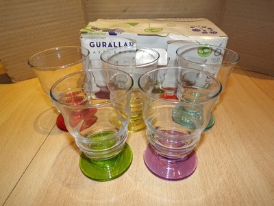 5er Set GURALLAR ARTCRAFT Gläser 195ccm