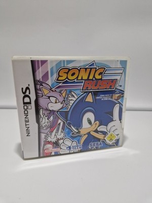 SEGA Sonic Rush - Nintendo DS - Spiel OVP PAL ANLEITUNG CiB