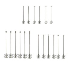 Squid Jig Saltwater Lure Stainless Steel Fishing Hooks Set Octopus for