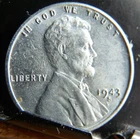 1943-S Steel Lincoln Cent ~ Uncirculated  #2