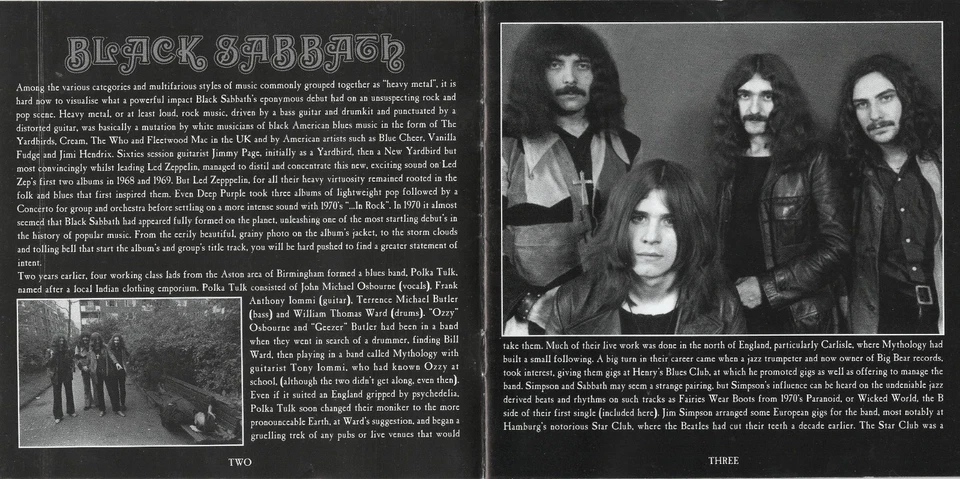 Black Sabbath – Black Sabbath, Ozzy Osbourne - CD, Album, Remastered (UK 1996) - Bild 2 von 4