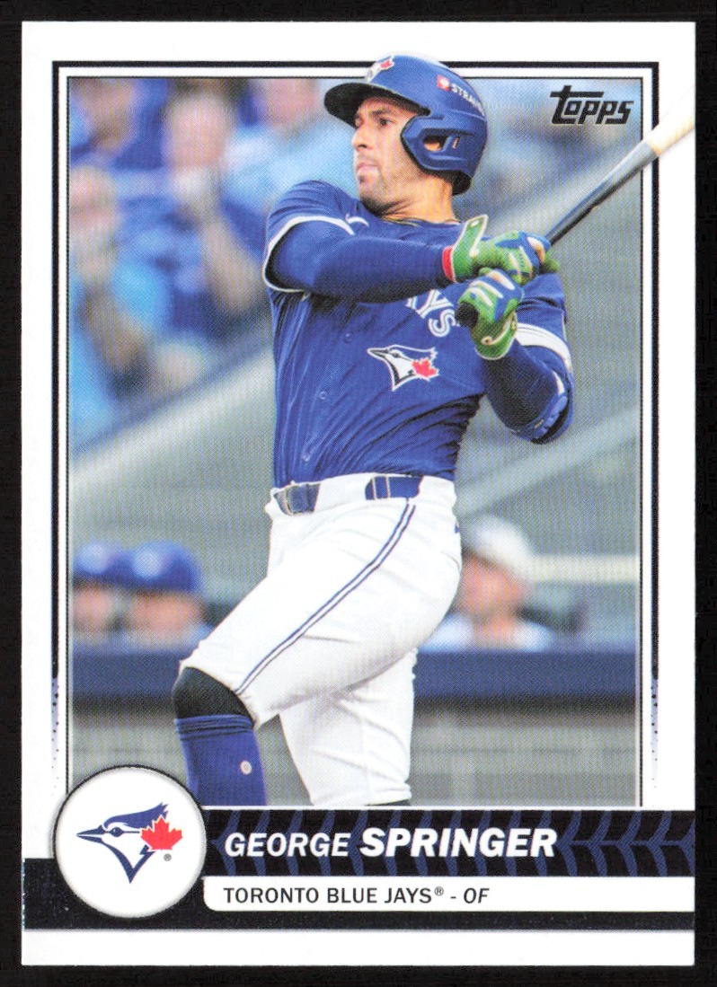 2026 Topps Flagship Collection George Springer Toronto Blue Jays #55