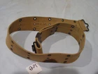 US Military WWI M1912 Pistol Belt WW2 Khaki Canvas Web