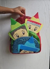 Disney Loungefly Sleeping Beauty Fairy Godmothers Mini Backpack NEW Without Tags