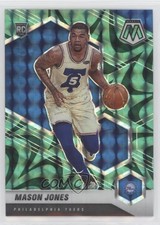 2020-21 Panini Mosaic Rookie Reactive Green Prizm Mason Jones #241 5cb