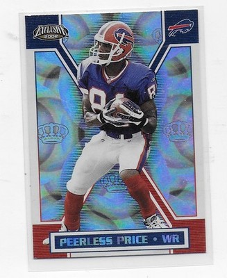 2002 Pacific Exclusive Peerless Price Bills Card #22 W/Top Loader