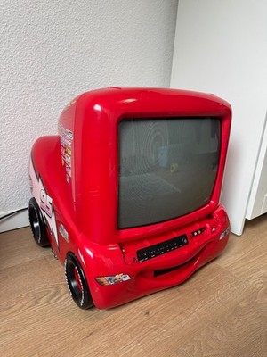 Disney Cars CRT TV 13  Fernseher Retro