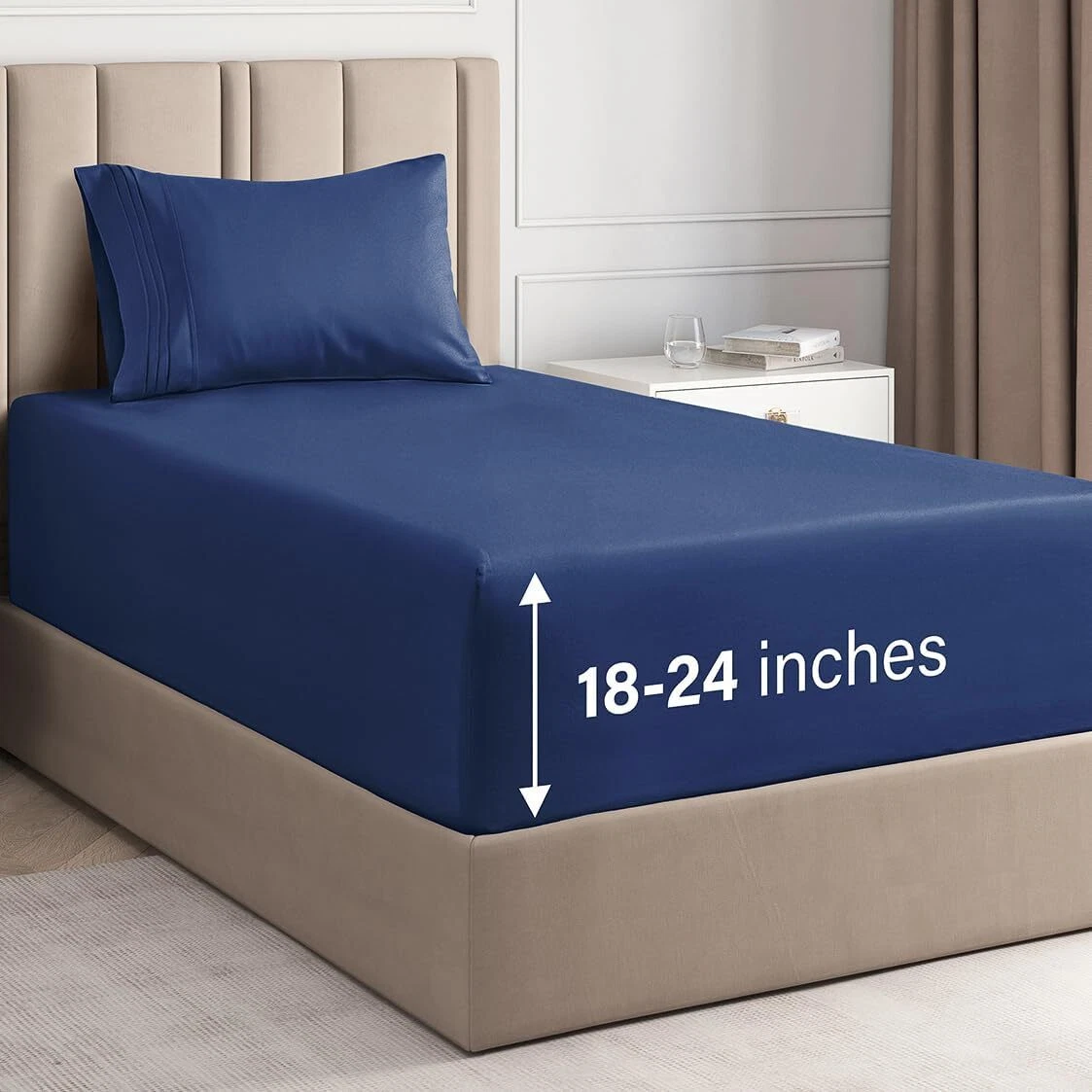 Deep pocket on sale california king sheets