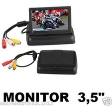 MONITOR A SCOMPARSA LCD LED 4,3" TFT A SCOMPARSA x AUTO, CAMPER, SUV, ROULOTTE 