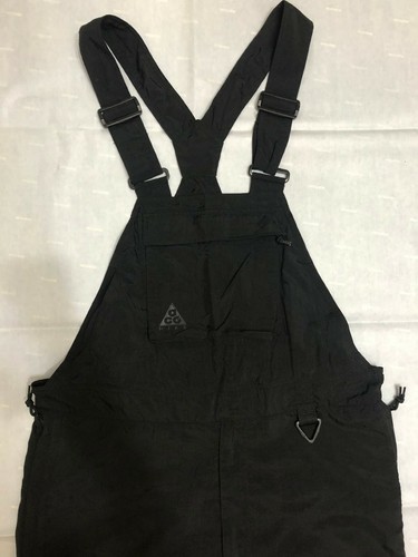 M Overalls Nylon Bib Black CD7630-010 