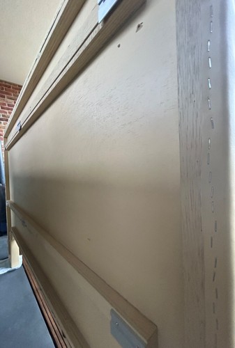 Beige DECCA HEADBOARD, high quality made, free standing and can also be mounted - Picture 3 of 3