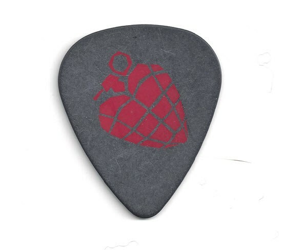 ミュージシャン GREEN DAY guitar pick GREEN DAY GUITAR PICK 2004 American Idiot Tour Billie Joe