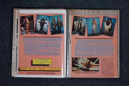 Star Trek Scrap Book Folder - filled with photographs, clippings & articles(3246 - Picture 11 of 17