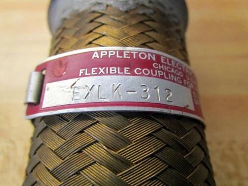 Appleton Electric EXLK-312 Flexible Coupling EXLK312 W/FThread Ext. - Picture 2 of 8